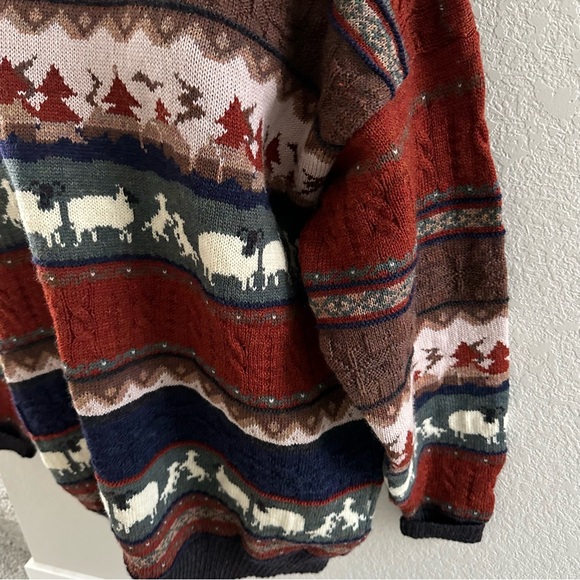 Concept knitwear vintage wool sweater size large - Picture 4 of 8
